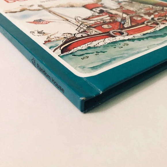 Vintage 1977 Busy Boats Book Hardcover by Peter Lippman - Picture 4 of 16